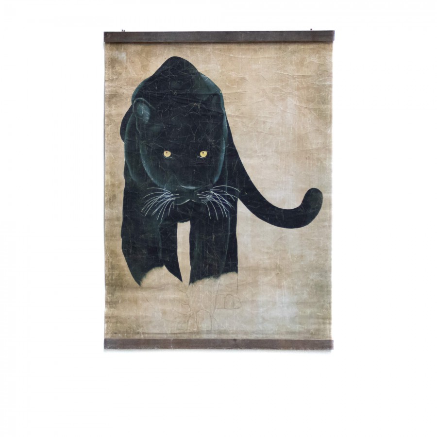 PANTHÈRE - PANTHERA PARDUS MELAS (90x120cm)